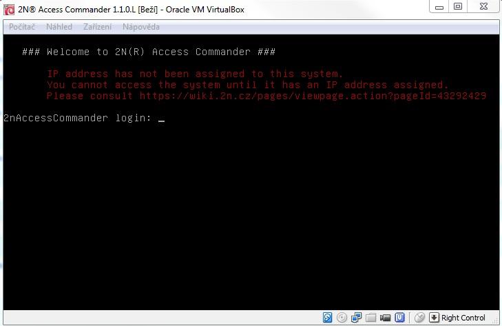 Jak nastavit statickou IP adresu 2N Access Commander (verze založená na Linuxu) využívá k získání IP adresy DHCP server.
