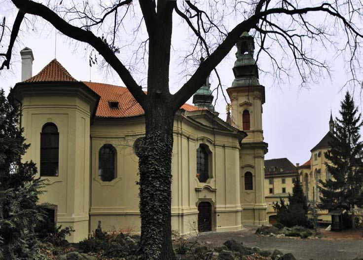 zahrady bývalé fary