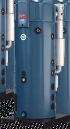 Stacionární kondenzační zásobníkové ohřívače vody s intenzivním ohřevem, nuceným odtahem spalin a integrovaným solárním tepelným výměníkem Ohřívače se vyrábějí podle norem a předpisů EU a splňují