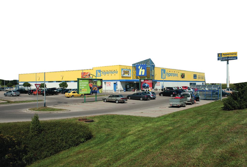 CPI Retail HYPERNOVA DUNAJSKÁ STREDA Hypermarket pronajatý sp