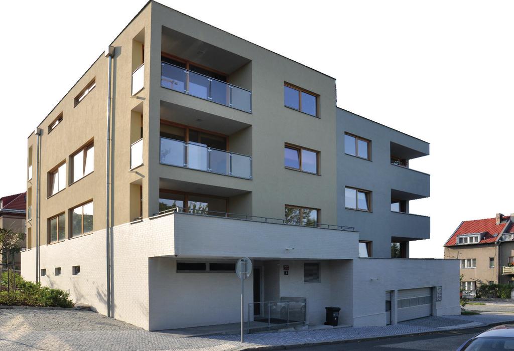 CPI Residence REZIDENČNÍ DŮM NA VÝŠI PRAHA Třípatrový bytový dům ve