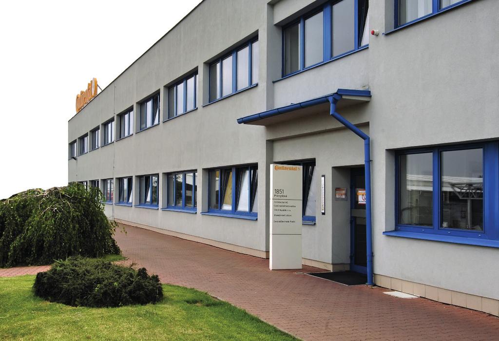 CPI Logistics PRŮMYSLOVÝ AREÁL CONTINENTAL AUTOMOTIVE CZECH REPUBLIC BRANDÝS NAD LABEM Průmyslový