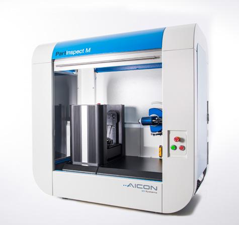 3D OPTICKÉ SYSTÉMY AICON AICON 3D Systems breuckmann Scanner PartInspect M: Uzavřený systém pro automatické skenování Ve výrobním prostředí, v kanceláři a někdy i v laboratoři jsou okolní podmínky