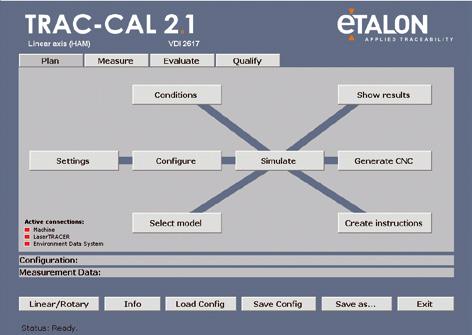 3D PROSTOROVÁ KALIBRACE A TESTOVÁNÍ TRAC-CAL TRAC-CHECK Absolute Multiline TRAC-CAL Tento software slouží k provedení kalibrace včetně zadání