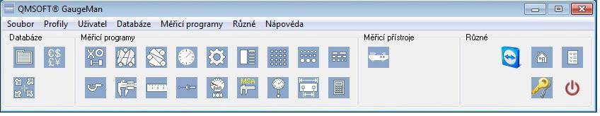SOFTWARE PRO KONTROLU A SPRÁVU MĚŘIDEL QMSOFT SOFTWARE PRO KONTROLU A SPRÁVU MĚŘIDEL QMSOFT Software QM SOFT je modulární program, který ocení pracovníci kalibračních laboratoří.