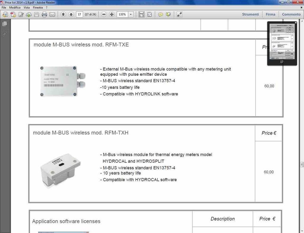 GMDX-RFM 90 C Vícevtoký suchoběžný připravený pro modul RFM-MB2 & RFM-TX2, R50 teplota C Q4 m³/h DN-mm Lenght mm GMDX-RFM 1/2" 90 3,12 15 165 979,7 1 484 GMDX-FM 3/4" 90 5