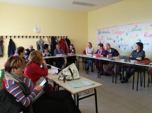 . 2. 2017 proběhlo druhé mezinárodní setkání učitelů, tentokrát v italském městečku Soriano nel Cimino, kde má sídlo druhá