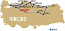 Nepoznané krásy severního Turecka a pobřeží Černého moře Istanbul Safranbolu Kastamonu Sinop Veziköprü Samsun Trabzon Sivas Ankara Istanbul > TURECKO > UPRAVENÝ PROGRAM ZÁJEZDU 1.