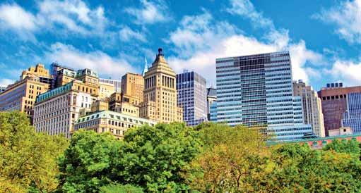 Město je rozděleno do pěti městských obvodů Manhattan, Brooklyn, Queens, Bronx astaten Island, znichž každý má svou neopakovatelnou atmosféru.