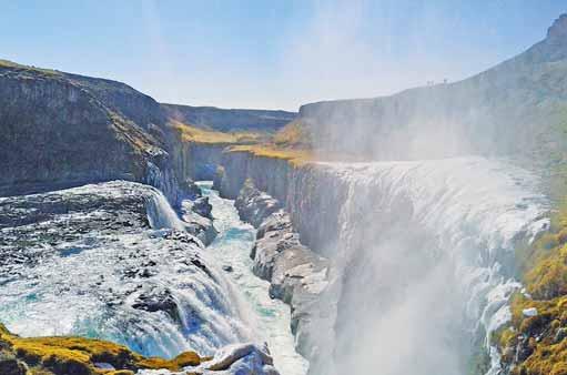 Islandská pohlednice letecké víkendy Keflavík Reykjanes Hafnir Grindavík Krysuvík Modrá laguna Reykjavík NP Tingvellir Skálholt Strokkur Gullfoss Hveragerdi Seljalandsfoss Skógafoss Reynisfjara