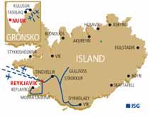 > ISLAND, GRÓNSKO Kouzelné přírodní scenérie Islandu a Grónska Keflavík Reykjavík Gullfoss Strokkur Tingvellir Skálholt Kulusuk Tasiilaq Údolí květin Reykjavík Hekla Eyjafjallajökull Mýrdalsjökull
