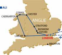 Do srdce Anglie a Walesu > VELKÁ BRITÁNIE Oxford Blenheim Palace Stratford upon Avon Chester Conwy Snowdonia Caernarfonu Cardiff Tintern Abbey > NOVINKA V NABÍDCE 1.