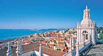 Lisabon - letecké víkendy > PORTUGALSKO 1. den: odlet zprahy do Lisabonu, transfer do hotelu 3*, ubytování, nocleh. 2.