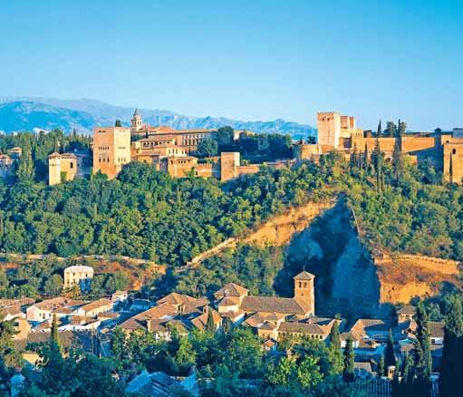 Krásy Andalusie Malaga Gibraltar Marbella Nerja Granada Cordoba Sevilla Jerez Cádiz Ronda Costa del Sol > ŠPANĚLSKO 1. den: odlet z Prahy do Malagy.