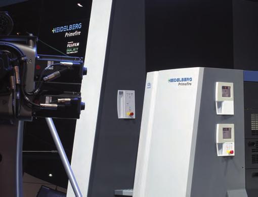 (bývalý Gallus DCS 340), a tiskový stroj Omnifi re určený pro plnobaredvný digitální potisk 3D předmětů.