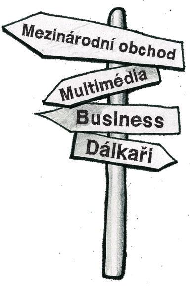 Studijní obory a vyučované předměty OBOR MEZINÁRODNÍ OBCHOD (délka studia 4 roky) Mezinárodní obchod, Marketing, Podnikání, Fiktivní firmy.