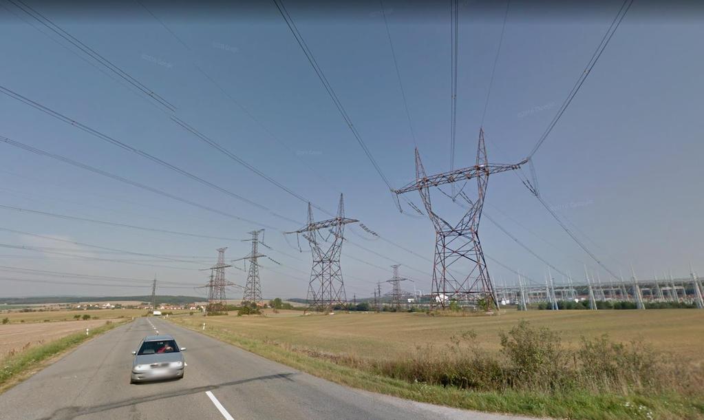 Vedení přenosové soustavy 400 kv