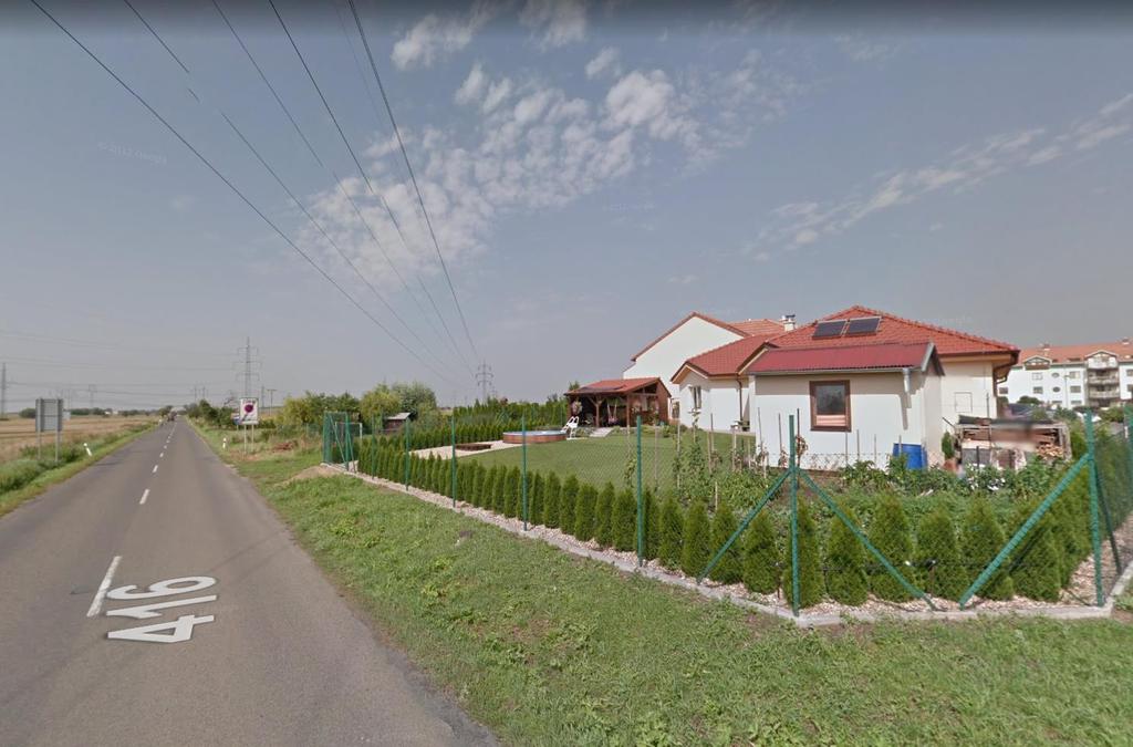 Újezd u Brna místo měření, poloha