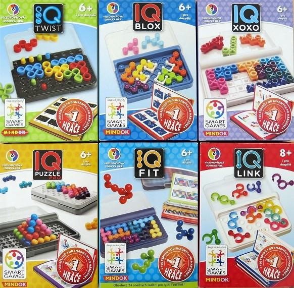 Hlavolamy logické hry pro jednotlivce Logické hry (SMART GAMES) 120