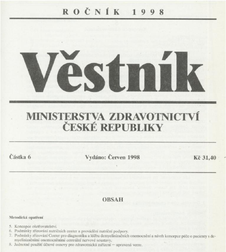Koncepce 1998 autorka návrhu: Doc. PhDr. Marta Staňková, CSc. 9.