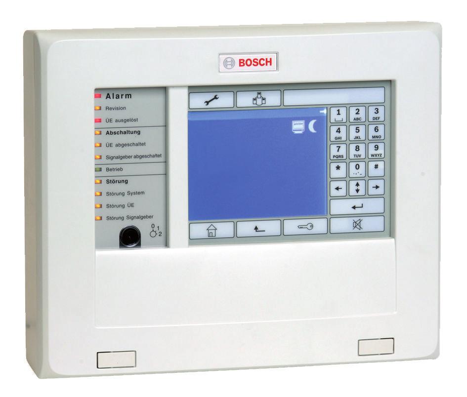 42 Modlární ústředna EPS FPA-5000 Řídicí jednotka ústředny FPA-5000 Externí ovládací panel Přehled systém 1 Vlastnosti Pohodlná dálková obslha ústředny EPS shodná s řídicí jednotko ústředny