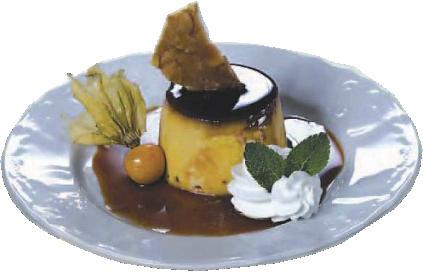 - MOUČNÍKY - desserts Horká láska Hot Love 6, 7 130,- Vanilková zmrzlina přelitá