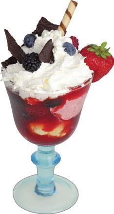 whipped cream. 2.
