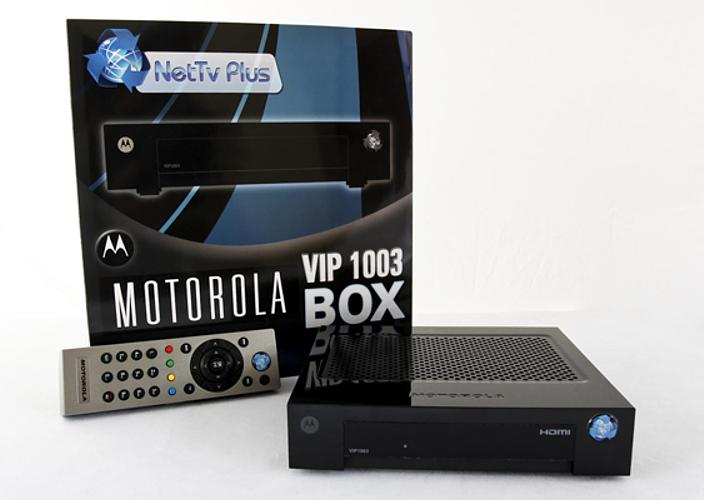 Kompletně zakázkový přístroj Podle požadavku klienta, zde společnosti NetTV Plus, registrované v