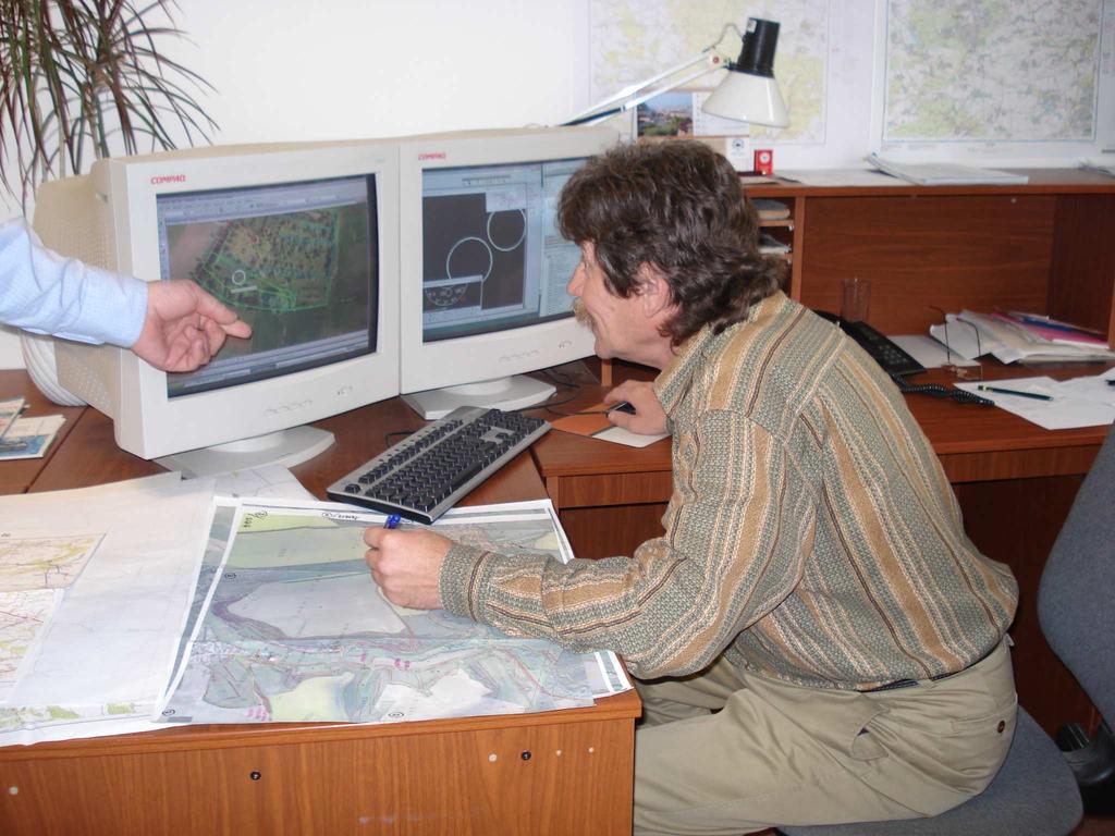 pololetí byla s využitím původní technologie zajištěna aktualizace dat ZABAGED v rozsahu 1135 mapových listů ZM 10. V oblasti vývoje a zavádění nové technologie správy a aktualizace ZABAGED byly v 1.