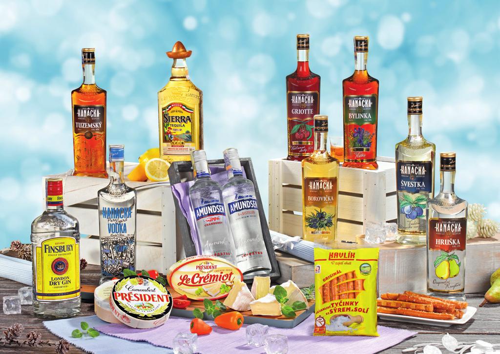 Hanácká řada 0,5 l, více druhů Hanácká Tuzemský, Vodka 109 Sierra Tequila, 2 druhy 0,5 l, 2 druhy 349 99 1 l = 219,80 Kč 1 l = 499,86 Kč 1 l = 199,80 Kč Hanácká Hruška, Švestka 0,5 l, 2 druhy 129
