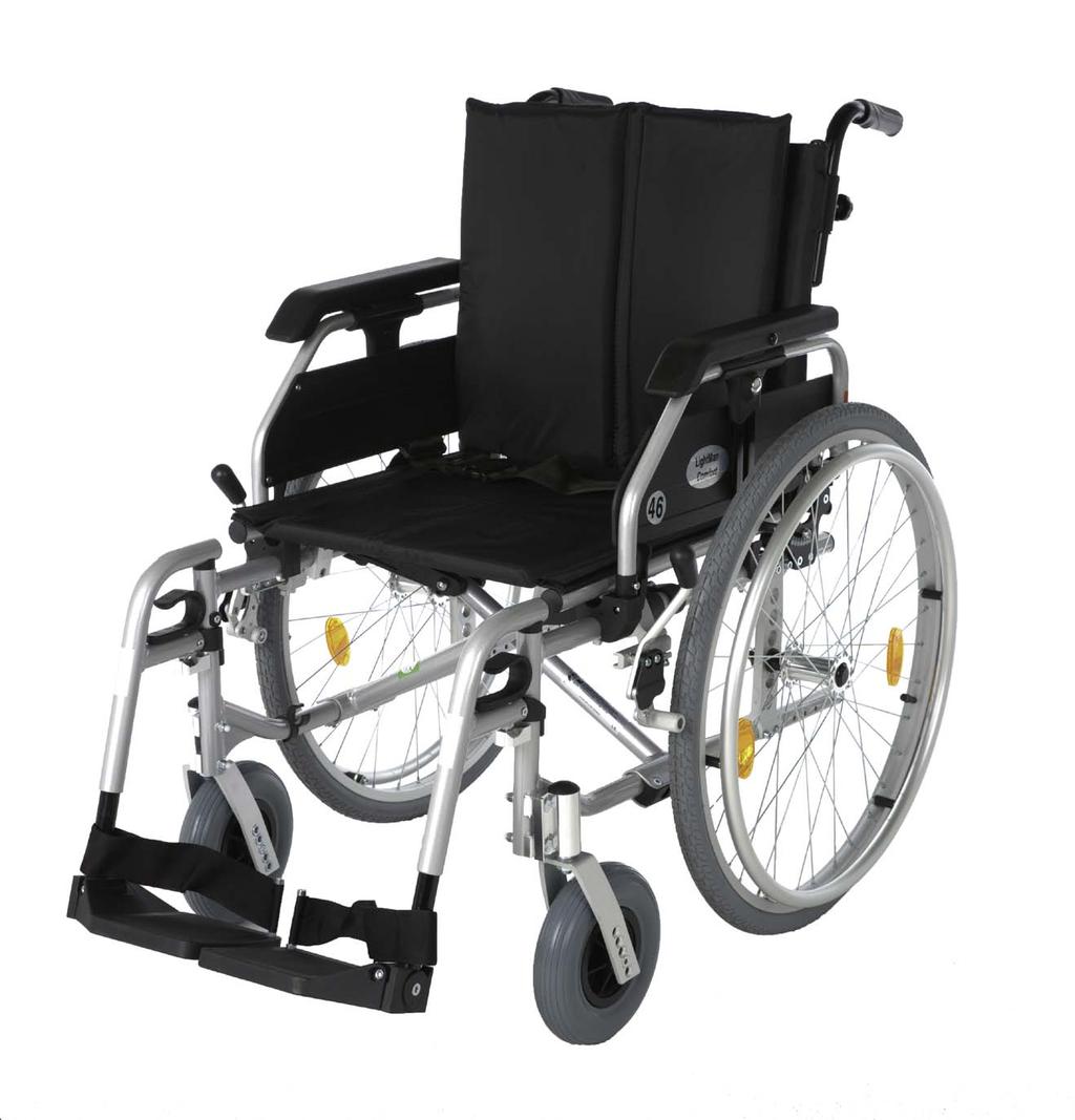 VARIABILNÍ INVALIDNÍ VOZÍKY LightMan Comfort Objednací číslo: 2203282 Jedná se o velmi propracovaný variabilní mechanický invalidní vozík.