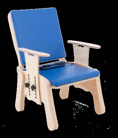 2 55 30 46-60 27 6,8 35 abdukční klín bederní podpora bederní pás hrudní podpora hrudní pás hlavová opěrka Kidoo Objednací číslo: 2203438 Ortopedická židle