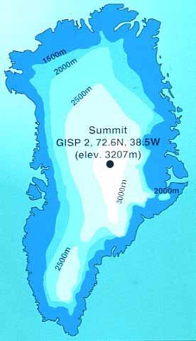 největší pevninský ledovec na světě Rozměry: 2400 km (S-J), 1100 km (nejširší rovnoběžkový rozměr Průměrná