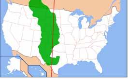 Velké roviny / Prérie (Great Plains) úzké, dlouhé pásmo od pánve Mackenzie v Kanadě až po plošinu Edwards Plateau v j.