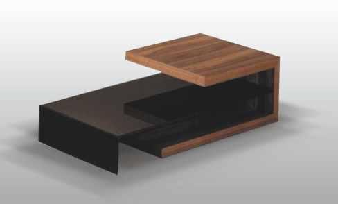050,- Troy konferenční stolek, materiál: MDF (PVC fólie), :