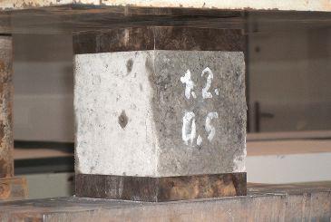 Beton v kostce Se zřetelem k jeho trvanlivosti beton = cement + voda + kamenivo 0/8 mm a více (+ )