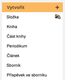 V horním okně se vygeneruje výsledná citace Ikona signalizuje správně