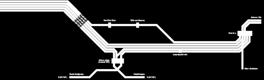 RS 1 Praha Brno Břeclav Jednoznačnou prioritou z vnitrostátního hlediska