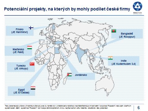 EGAP a EXIAR/ Jaderná energetika Možná spolupráce s EXIAR 2012 podepsána smlouva o vzájemném zajištění Financování českých subdodávek bankami
