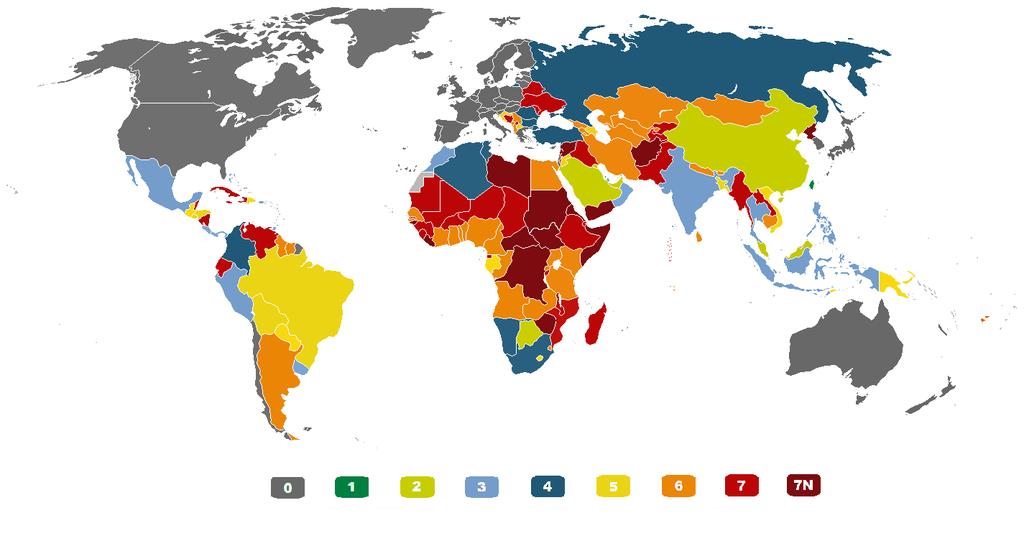 EGAP/ Kategorizace zemí dle OECD V zemích kategorie 0 (