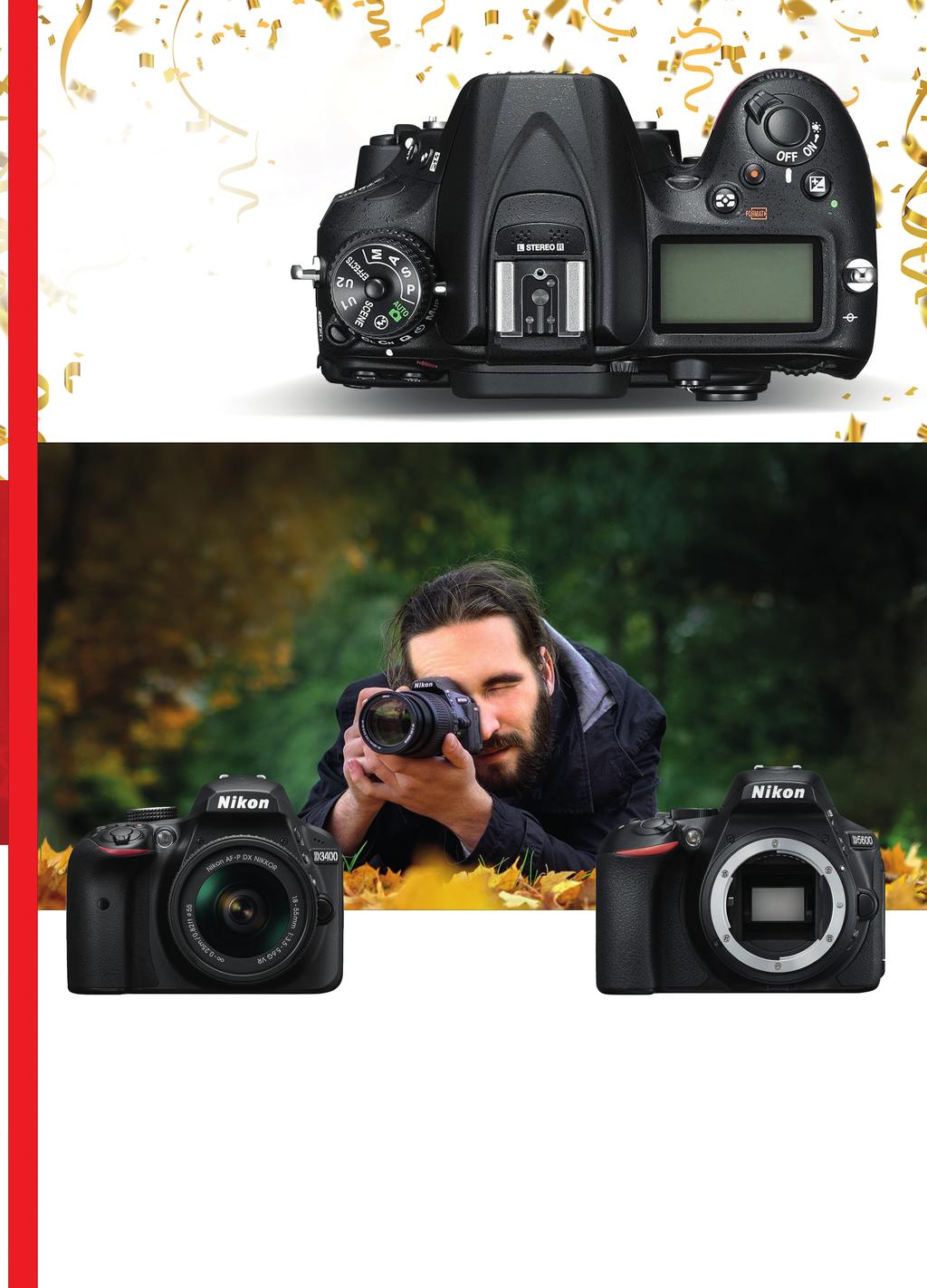 Zrcadlovky Nikon Nikon D7200 Obrazová kvalita a pokročilé ovládací prvky, které uspokojí náročné amatéry i profesionály 24,2Mpx snímač CMOS formátu DX 51bodový AF modul Multi-CAM 3500 II Konstrukce
