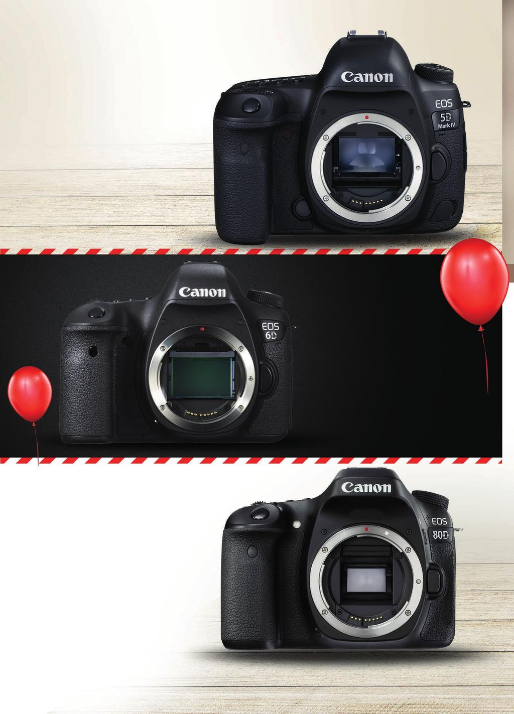 Digitální zrcadlovky Canon Canon EOS 5D Mark IV * Podrobné informace o akci na www.fotolab.