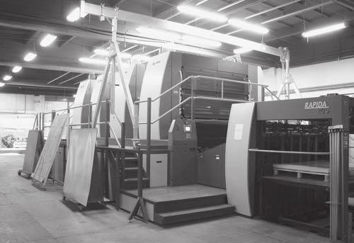 Svět tisku 7 8/2009 91 Summary into A3+ format class. It prints on the sheets in largest format of 340 x 470 mm and features printing area of 330 x 460 mm.