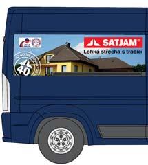 SATJAM DNES STŘECHY OKAPY TRAPÉZY SATJAM REKLAMA ZDARMA Každá fi rma potřebuje reklamu, i ta vaše. Vždy totiž můžete mít více zakázek.