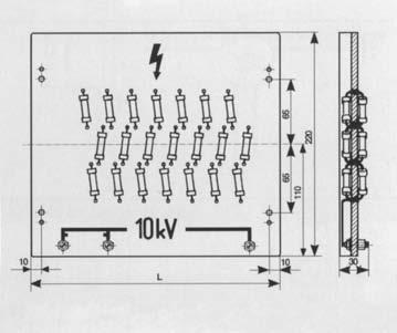 krytem Dělič napětí 10 kv