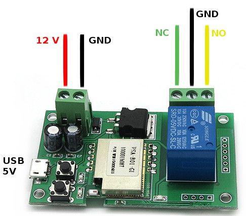 WiFi modul Sonoff Pasiv 12V slouží k ovládání externích spotřebičů přes WiFi síť a internet odkudkoliv na světě. Samotné ovládání se provádí přes aplikaci na chytrém telefonu.