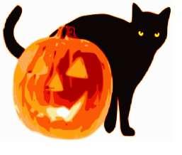 Mezi symboly Halloweenu patří dýně, kostýmy, masky a strašidelná výzdoba. Název halloween je zkratkou spojení All Hallows Eve, kterým se ve staroangličtině označoval předvečer dne všech svatých.
