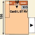 238 2KOSR RV 2-sedák - úložný prostor, otevřené ukončení -není možná funkce nastavení 114 x 74 90 nebo 77 94 x 200 cm 240 1,5-sedák - otevřené ukončení vlevo -není možná funkce 1,5KOL RV nastavení