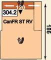 2 Kanape rozkládací, polohování CanFR STRV 320 3-sedák, polohování, otevřené AhoL3 STRV ukončení vlevo 214 x 74 90 nebo 77 94 x 118 cm 321 3-sedák, polohování, otevřené 3STRV AhoR ukončení 214 x 74