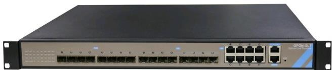 GPON POLT88R 8x port SFP GPON OLT, 1310/1490nm, 2,5Gbit/s / 1,25Gbit/s 8x 1000Base-T, sdílené porty SFP a RJ-45 rozšiřitelný modulem o 2x 10Gbit SFP+ 128 ONU na